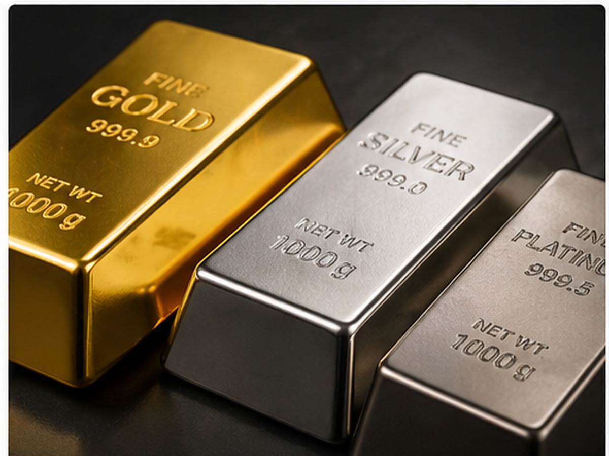 Gold-, Silber-, Platin- und Palladiumbarren